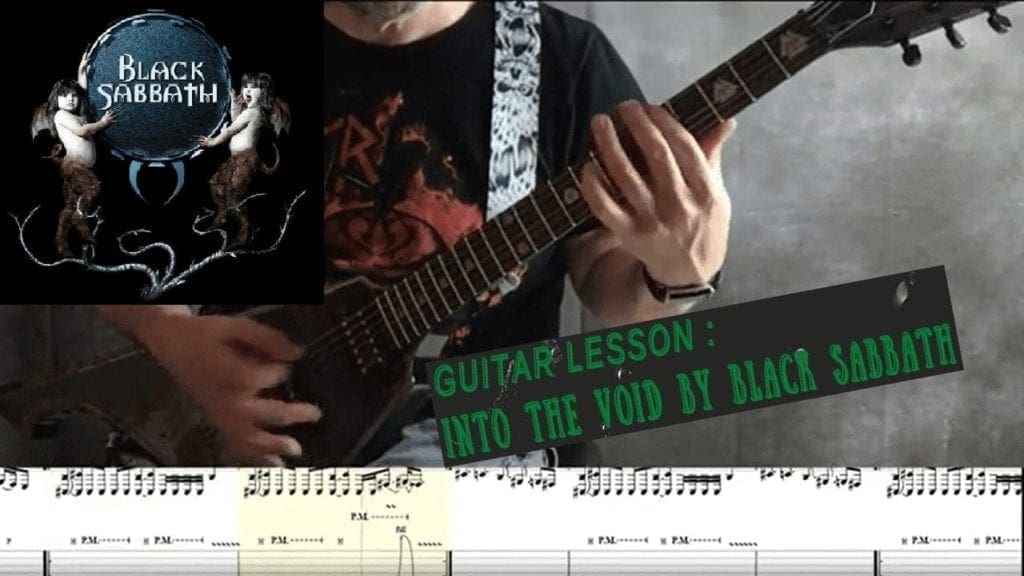 Guitar Tutorial: Black Sabbath – Into The Void