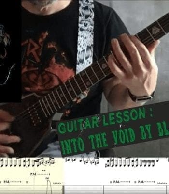 Into The Void Guitar Lesson